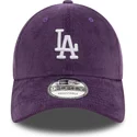 kapa-zaobljena-ljubicasta-podesiv-9forty-cord-los-angeles-dodgers-mlb-new-era