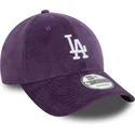 kapa-zaobljena-ljubicasta-podesiv-9forty-cord-los-angeles-dodgers-mlb-new-era