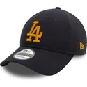 kapa-zaobljena-mornarsko-plava-podesiv-9twenty-league-essential-los-angeles-dodgers-mlb-new-era