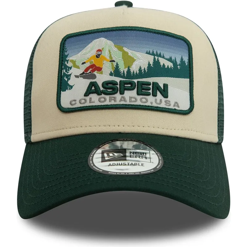 kapa-zaobljena-zelena-snapback-a-frame-ski-patch-aspen-ciudades-y-playas-new-era kapa-zaobljena-zelena-snapback-a-frame-ski-patch-aspen-ciudades-y-playas-new-era