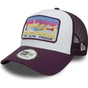 kapa-zaobljena-ljubicasta-snapback-a-frame-ski-patch-courchevel-ciudades-y-playas-new-era