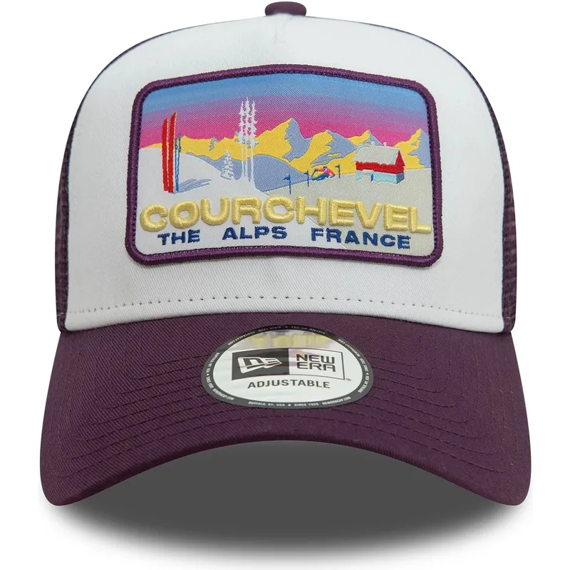 kapa-zaobljena-ljubicasta-snapback-a-frame-ski-patch-courchevel-ciudades-y-playas-new-era kapa-zaobljena-ljubicasta-snapback-a-frame-ski-patch-courchevel-ciudades-y-playas-new-era