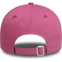 new-era-curved-brim-women-9forty-league-essential-los-angeles-dodgers-mlb-pink-adjustable-cap