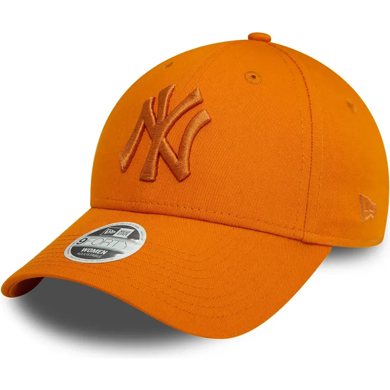 kapa-zaobljena-narancasta-podesiv-9forty-league-essential-new-york-yankees-mlb-new-era