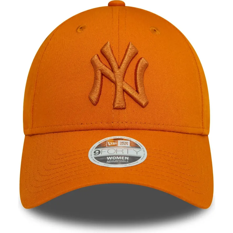 kapa-zaobljena-narancasta-podesiv-9forty-league-essential-new-york-yankees-mlb-new-era