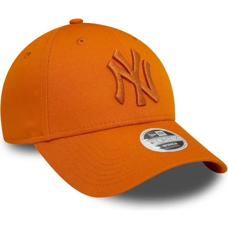 kapa-zaobljena-narancasta-podesiv-9forty-league-essential-new-york-yankees-mlb-new-era