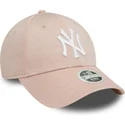 kapa-zaobljena-ruzicasta-podesiv-9forty-glitter-new-york-yankees-mlb-new-era
