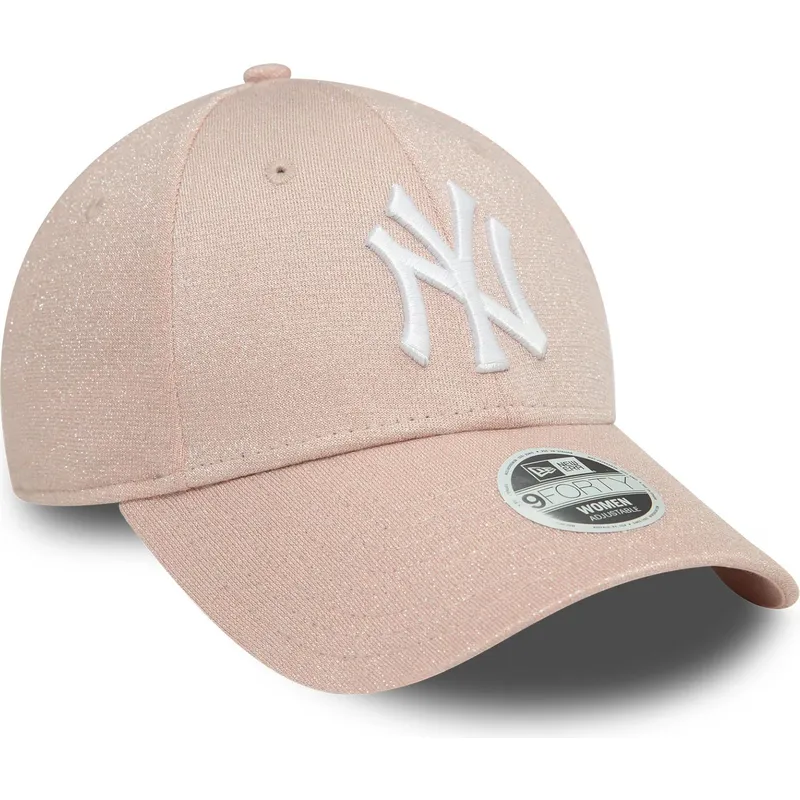 cap-zaobljena-pink-adjustable-strap-9forty-glitter-new-york-yankees-mlb-new-era