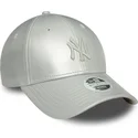 kapa-zaobljena-siva-podesiv-plateada-plateado-9forty-midi-pu-new-york-yankees-mlb-new-era