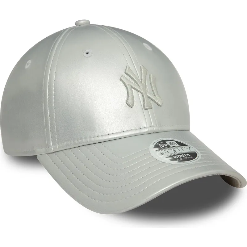 kapa-zaobljena-siva-podesiv-plateada-plateado-9forty-midi-pu-new-york-yankees-mlb-new-era
