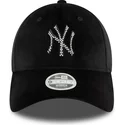 kapa-zaobljena-crna-podesiv-9forty-velour-diamante-new-york-yankees-mlb-new-era