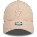 cap-zaobljena-pink-adjustable-strap-9twenty-padded-new-york-yankees-mlb-new-era