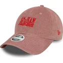 cap-zaobljena-pink-adjustable-strap-9twenty-cord-san-francisco-ciudades-y-playas-california-new-era