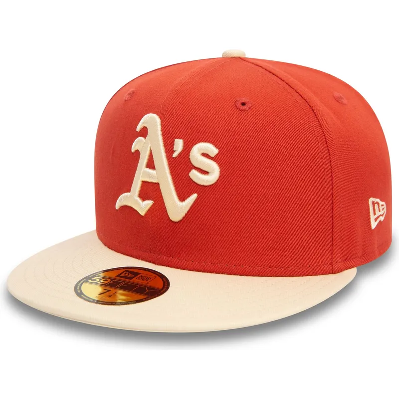 kapa-ravna-narancasta-prilagodena-59fifty-side-patch-oakland-athletics-mlb-new-era kapa-ravna-narancasta-prilagodena-59fifty-side-patch-oakland-athletics-mlb-new-era