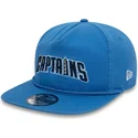 new-era-flat-brim-golfer-alternative-lake-county-captains-milb-blue-snapback-cap