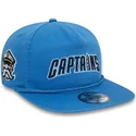 new-era-flat-brim-golfer-alternative-lake-county-captains-milb-blue-snapback-cap