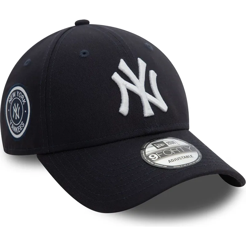 kapa-zaobljena-mornarsko-plava-podesiv-9forty-side-patch-new-york-yankees-mlb-new-era