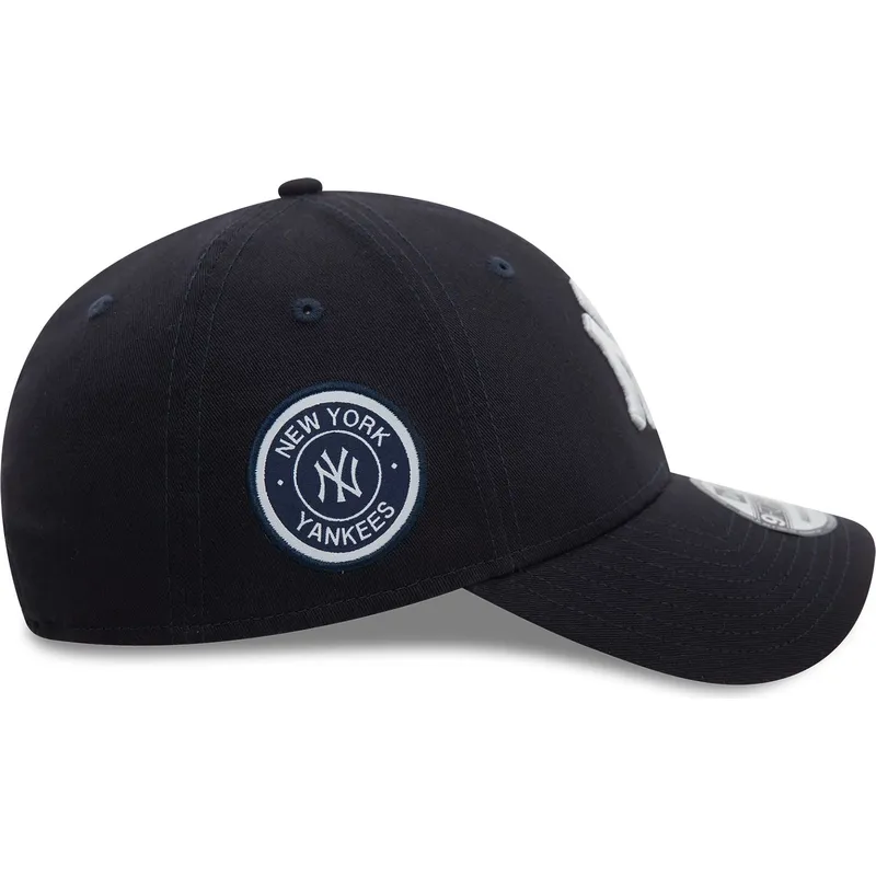 kapa-zaobljena-mornarsko-plava-podesiv-9forty-side-patch-new-york-yankees-mlb-new-era
