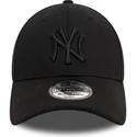 new-era-curved-brim-black-logo-39thirty-monochrome-new-york-yankees-mlb-black-fitted-cap