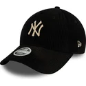 kapa-zaobljena-crna-podesiv-9forty-cord-new-york-yankees-mlb-new-era