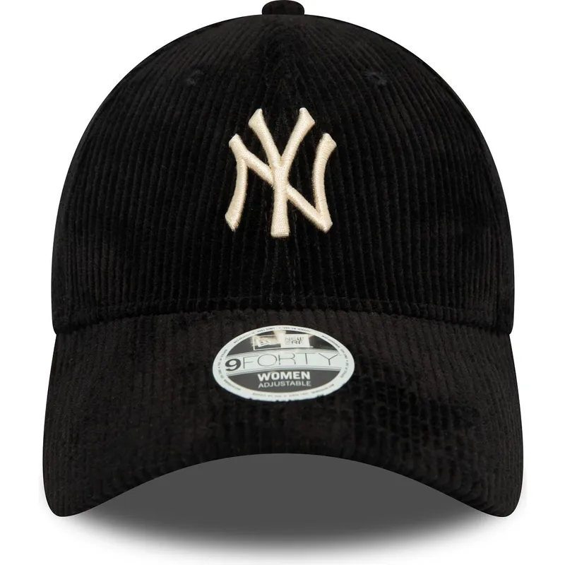 kapa-zaobljena-crna-podesiv-9forty-cord-new-york-yankees-mlb-new-era