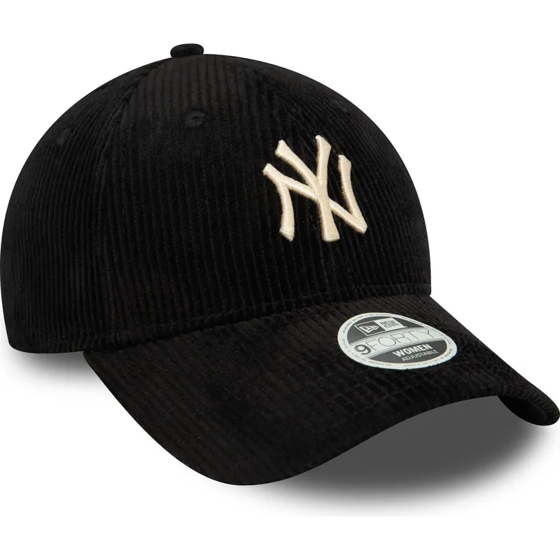 kapa-zaobljena-crna-podesiv-9forty-cord-new-york-yankees-mlb-new-era