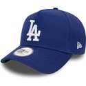 kapa-zaobljena-plava-snapback-9forty-e-frame-patch-los-angeles-dodgers-mlb-new-era
