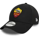 cap-zaobljena-black-adjustable-strap-9forty-core-associazione-sportiva-roma-serie-a-new-era