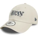 cap-zaobljena-beige-adjustable-strap-9twenty-scribble-ac-milan-serie-a-new-era