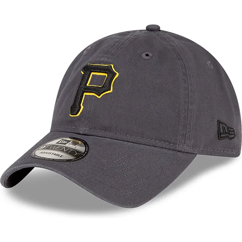 kapa-zaobljena-siva-podesiv-9twenty-core-classic-pittsburgh-pirates-mlb-new-era