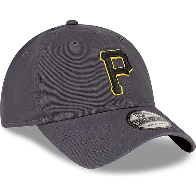 kapa-zaobljena-siva-podesiv-9twenty-core-classic-pittsburgh-pirates-mlb-new-era