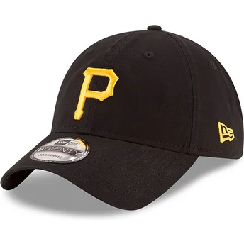 Kape zaobljena crna podesiva traka 9TWENTY Core Classic Pittsburgh Pirates MLB New Era