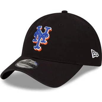 Cap zaobljena black adjustable strap 9TWENTY Core Classic New York Mets MLB New Era