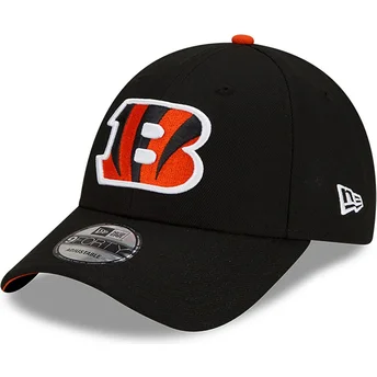 Kape zaobljena crna podesiva traka 9FORTY The League Cincinnati Bengals NFL New Era
