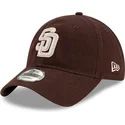 kapa-zaobljena-smeda-podesiv-9twenty-core-classic-san-diego-padres-mlb-new-era