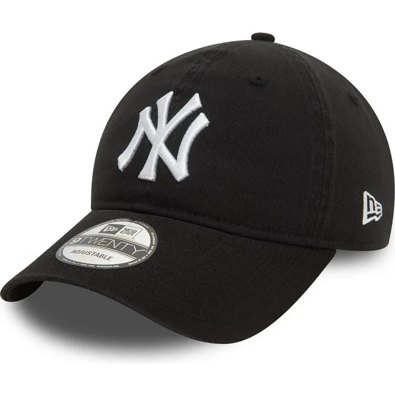 kapa-zaobljena-crna-podesiv-9twenty-washed-new-york-yankees-mlb-new-era