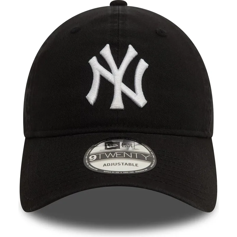 kapa-zaobljena-crna-podesiv-9twenty-washed-new-york-yankees-mlb-new-era