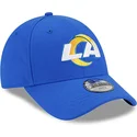 cap-zaobljena-blue-adjustable-strap-za-djecu-9forty-the-league-los-angeles-rams-nfl-new-era