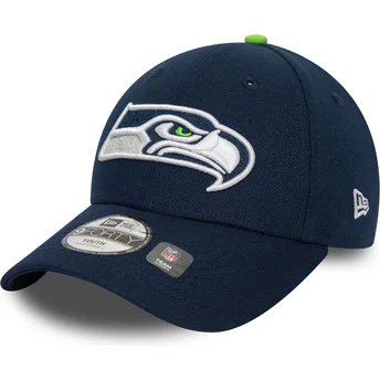 Cap zaobljena navy blue adjustable strap za djecu 9FORTY The League Seattle Seahawks NFL New Era