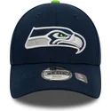 cap-zaobljena-navy-blue-adjustable-strap-za-djecu-9forty-the-league-seattle-seahawks-nfl-new-era