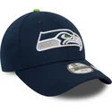 cap-zaobljena-navy-blue-adjustable-strap-za-djecu-9forty-the-league-seattle-seahawks-nfl-new-era