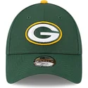 cap-zaobljena-green-adjustable-strap-za-djecu-9forty-the-league-green-bay-packers-nfl-new-era