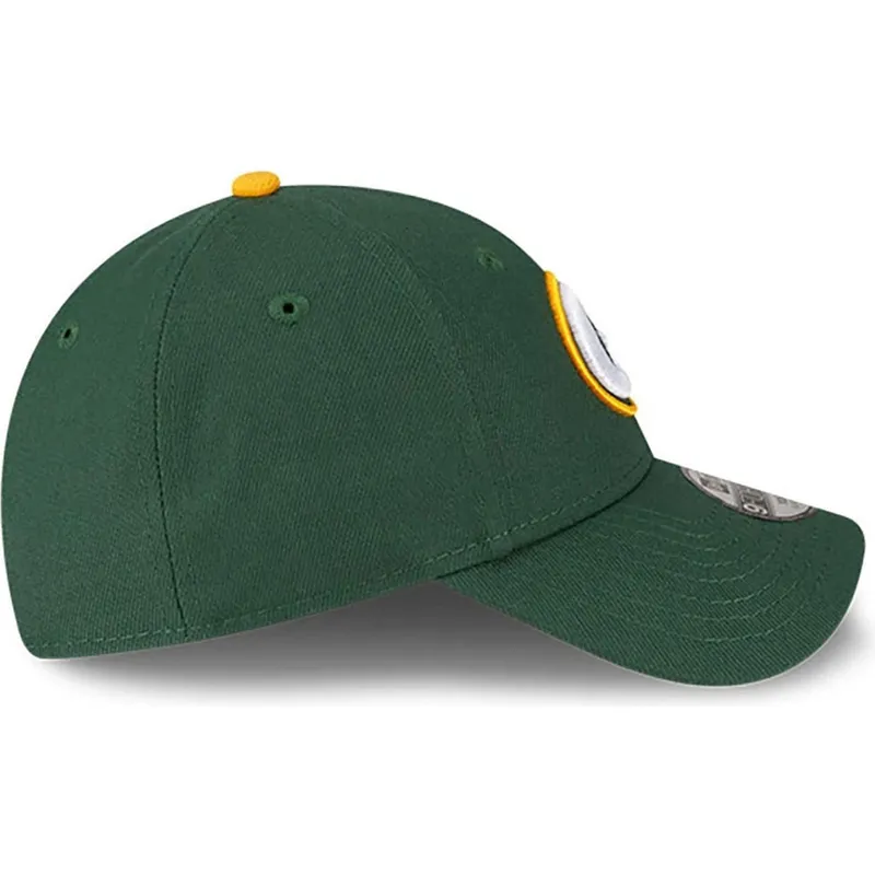 cap-zaobljena-green-adjustable-strap-za-djecu-9forty-the-league-green-bay-packers-nfl-new-era