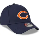 cap-zaobljena-navy-blue-adjustable-strap-za-djecu-9forty-the-league-chicago-bears-nfl-new-era