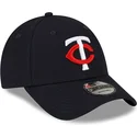 kapa-zaobljena-mornarsko-plava-podesiv-9forty-the-league-minnesota-twins-mlb-new-era