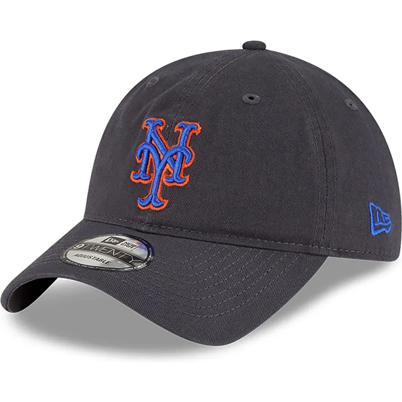 kapa-zaobljena-siva-podesiva-traka-9twenty-core-classic-new-york-mets-mlb-new-era