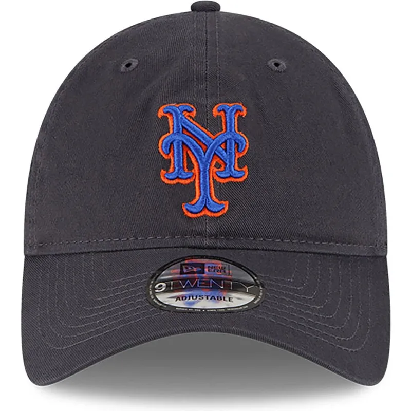 kapa-zaobljena-siva-podesiva-traka-9twenty-core-classic-new-york-mets-mlb-new-era