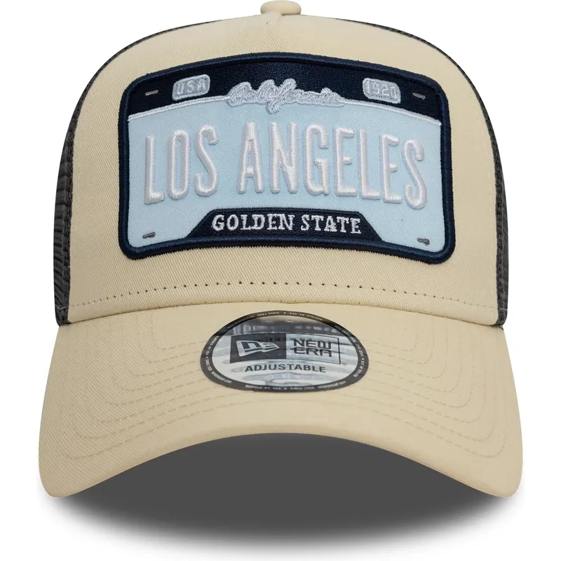 kapa-zaobljena-bez-snapback-a-frame-license-plate-los-angeles-ciudades-y-playas-new-era