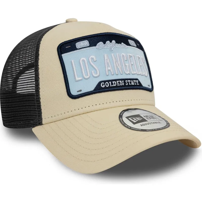 kapa-zaobljena-bez-snapback-a-frame-license-plate-los-angeles-ciudades-y-playas-new-era