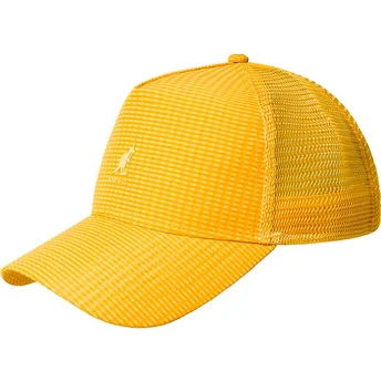 Cap zaobljena yellow snapback Kangol